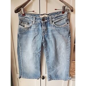 Star Bike Denim‎ Women's Jeans BWX 128 Bike Shorts Style BKL646 Size 26